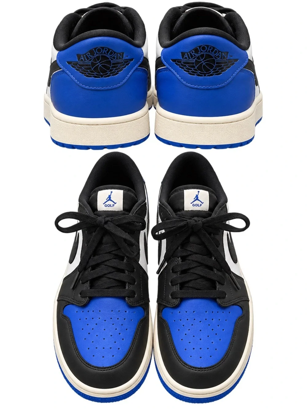 Jordan Men’s Low-Top Sneakers in Blue/Black/White
